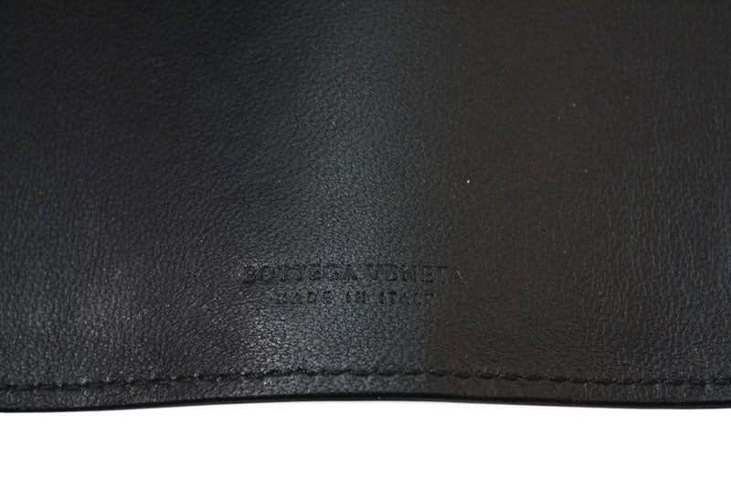 ボッテガヴェネタ キーケース/キーリング BOTTEGA VENETA 6連 イントレチャート ナッパ ブラック【中古】