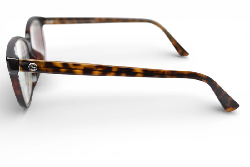 グッチ アイウェア/眼鏡/メガネ フレーム 近視用レンズ入 GUCCI GG3734/F HNZ 140 ブラウン【中古】