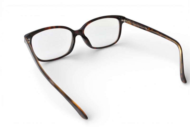 グッチ アイウェア/眼鏡/メガネ フレーム 近視用レンズ入 GUCCI GG3734/F HNZ 140 ブラウン【中古】