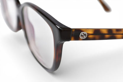 グッチ アイウェア/眼鏡/メガネ フレーム 近視用レンズ入 GUCCI GG3734/F HNZ 140 ブラウン【中古】