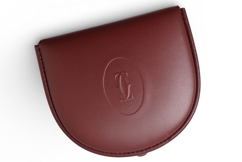カルティエ コインケース/小銭入れ Cartier ヴィンテージ マスト ドゥ カルティエ ボルドー L3000463【中古】