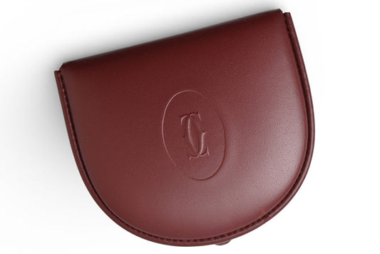 カルティエ コインケース/小銭入れ Cartier ヴィンテージ マスト ドゥ カルティエ ボルドー L3000463【中古】