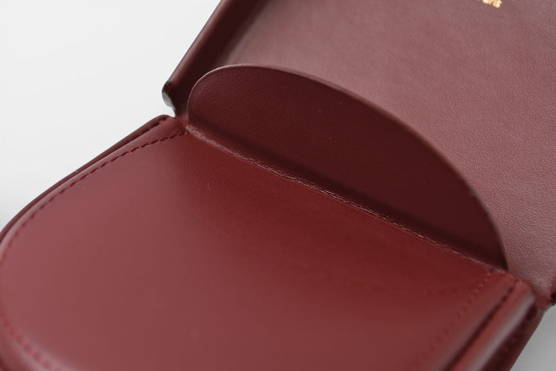 カルティエ コインケース/小銭入れ Cartier ヴィンテージ マスト ドゥ カルティエ ボルドー L3000463【中古】