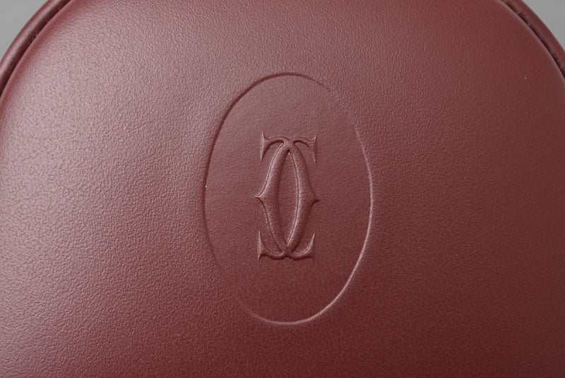 カルティエ コインケース/小銭入れ Cartier ヴィンテージ マスト ドゥ カルティエ ボルドー L3000463【中古】
