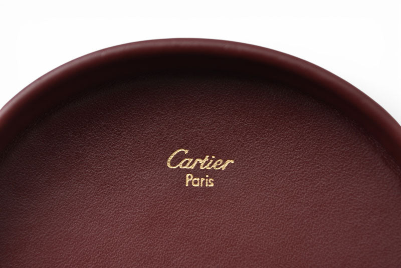 カルティエ コインケース/小銭入れ Cartier ヴィンテージ マスト ドゥ カルティエ ボルドー L3000463【中古】
