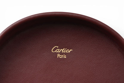 カルティエ コインケース/小銭入れ Cartier ヴィンテージ マスト ドゥ カルティエ ボルドー L3000463【中古】