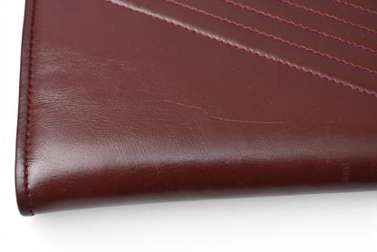ヴァレンティノ 財布 VALENTINO 長財布 バレンチノ ボルドー/ヒョウ柄 レオパード メンズ/レディース【中古】