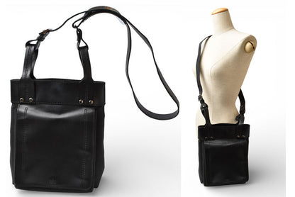 グッチ ショルダーバッグ ヴィンテージ GUCCI バッグ/肩掛け/クロスボディ レザー ブラック 106300 【中古】
