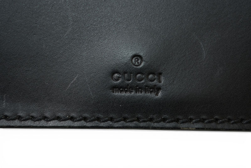 グッチ ショルダーバッグ ヴィンテージ GUCCI バッグ/肩掛け/クロスボディ レザー ブラック 106300 【中古】