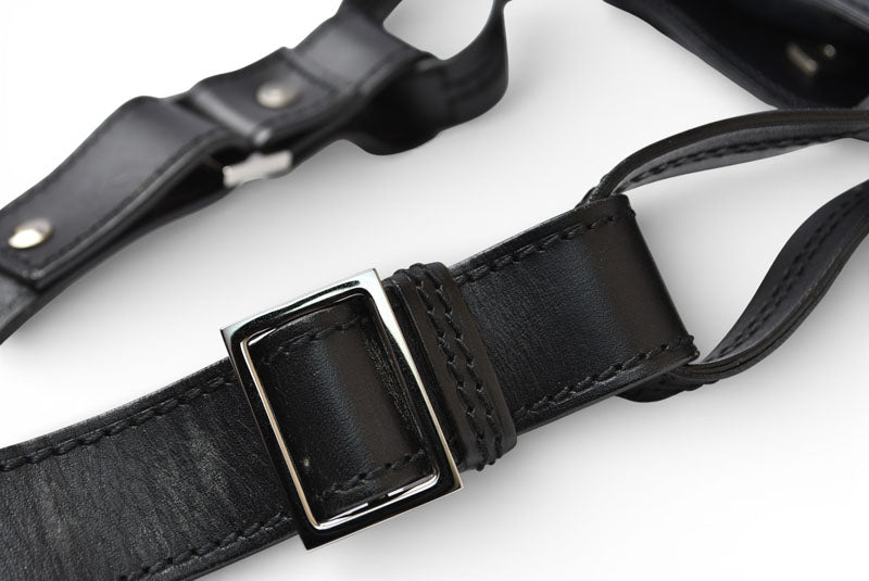 グッチ ショルダーバッグ ヴィンテージ GUCCI バッグ/肩掛け/クロスボディ レザー ブラック 106300 【中古】