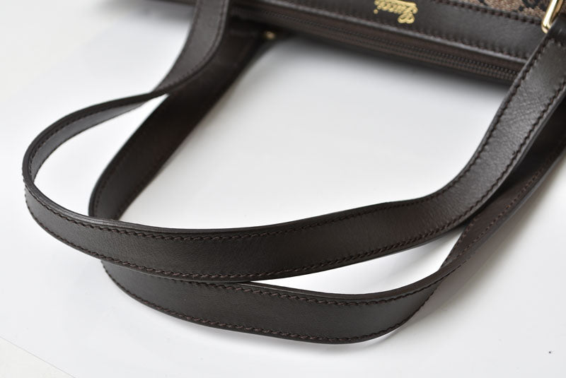 グッチ トートバッグ/ショッピングバッグ GUCCI GGキャンバス GGブラウン/ダークブラウン 272399【中古】