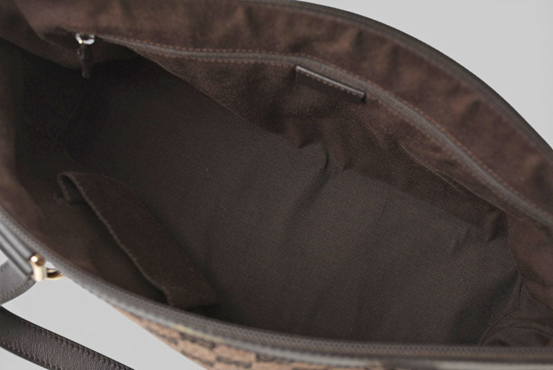グッチ トートバッグ/ショッピングバッグ GUCCI GGキャンバス GGブラウン/ダークブラウン 272399【中古】
