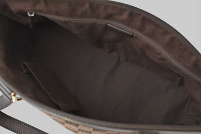 グッチ トートバッグ/ショッピングバッグ GUCCI GGキャンバス GGブラウン/ダークブラウン 272399【中古】