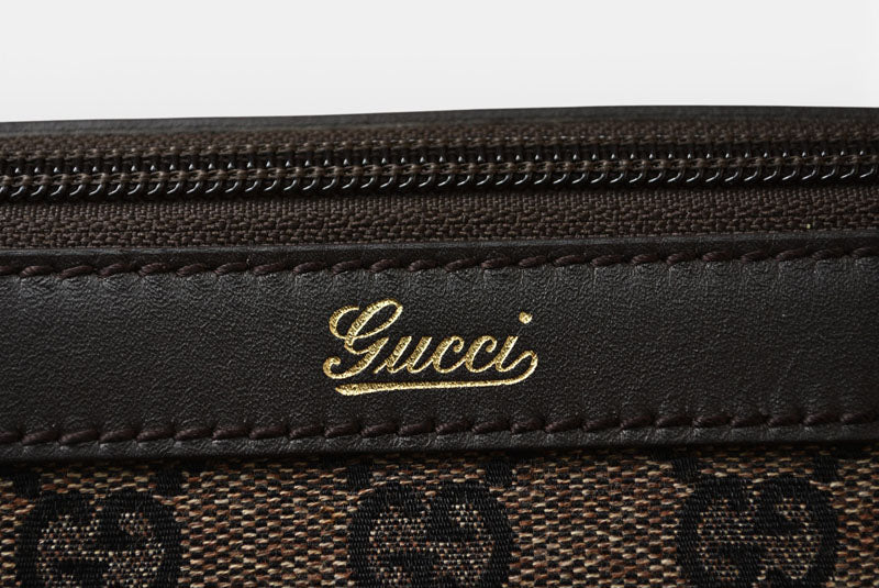 グッチ トートバッグ/ショッピングバッグ GUCCI GGキャンバス GGブラウン/ダークブラウン 272399【中古】