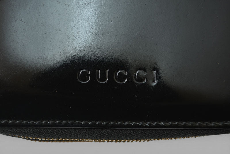 グッチ キーケース兼用コインケース バンブー GUCCI 6連 ヴィンテージ ユニセックス ブラック【中古】