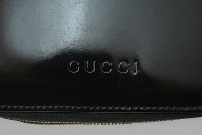 グッチ キーケース兼用コインケース バンブー GUCCI 6連 ヴィンテージ ユニセックス ブラック【中古】