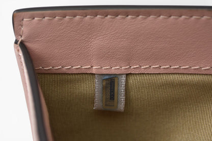ジミーチュウ 財布 二つ折り/ミニ財布 JIMMY CHOO 財布 カーフレザー ハニ HANNI スタースタッズ ピンク【中古】