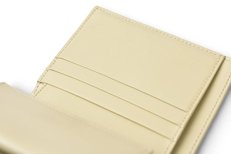 セリーヌ 財布/二つ折 CELINE ミニ財布 ストラップウォレット バイカラー イエロー系【中古】