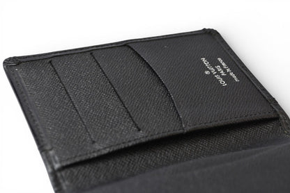 ルイヴィトン カードケース/名刺入れ LOUIS VUITTON オーガナイザー・ドゥ ポッシュ M63582 エピ ブラック【中古】
