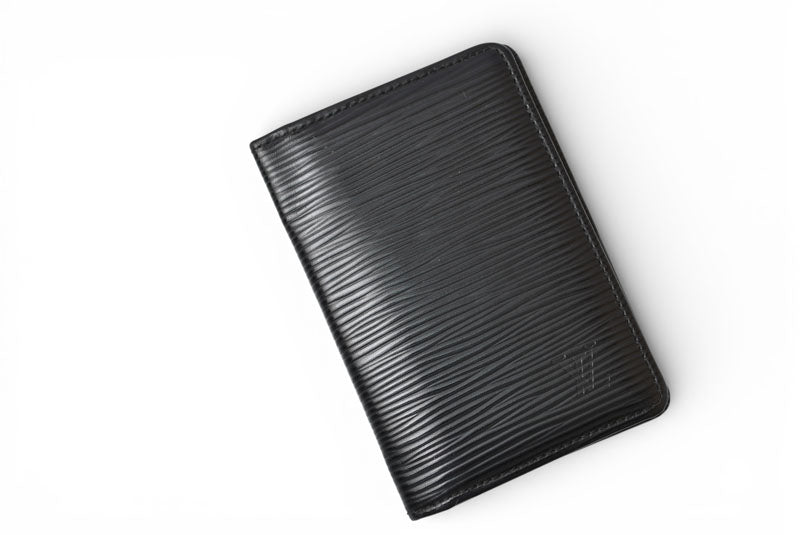 ルイヴィトン カードケース/名刺入れ LOUIS VUITTON オーガナイザー・ドゥ ポッシュ M63582 エピ ブラック【中古】