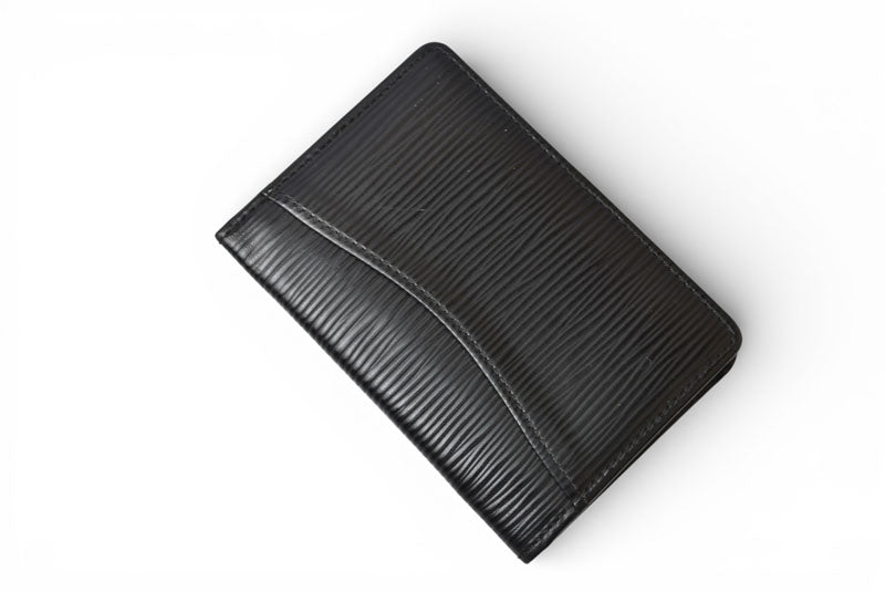 ルイヴィトン カードケース/名刺入れ LOUIS VUITTON オーガナイザー・ドゥ ポッシュ M63582 エピ ブラック【中古】