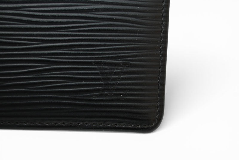 ルイヴィトン カードケース/名刺入れ LOUIS VUITTON オーガナイザー・ドゥ ポッシュ M63582 エピ ブラック【中古】