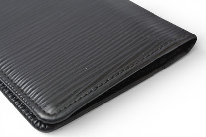 ルイヴィトン カードケース/名刺入れ LOUIS VUITTON オーガナイザー・ドゥ ポッシュ M63582 エピ ブラック【中古】