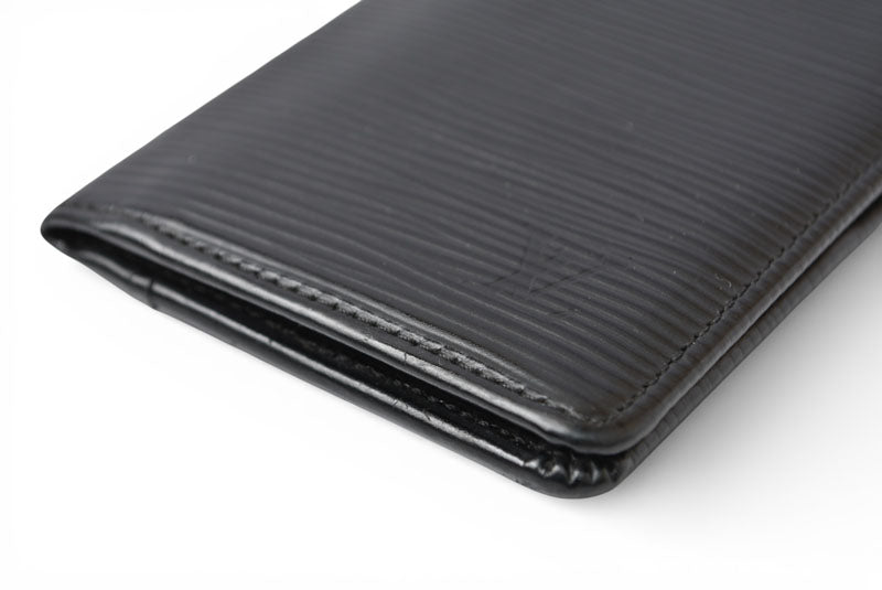 ルイヴィトン カードケース/名刺入れ LOUIS VUITTON オーガナイザー・ドゥ ポッシュ M63582 エピ ブラック【中古】