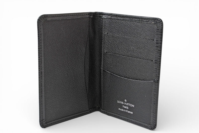 ルイヴィトン カードケース/名刺入れ LOUIS VUITTON オーガナイザー・ドゥ ポッシュ M63582 エピ ブラック【中古】