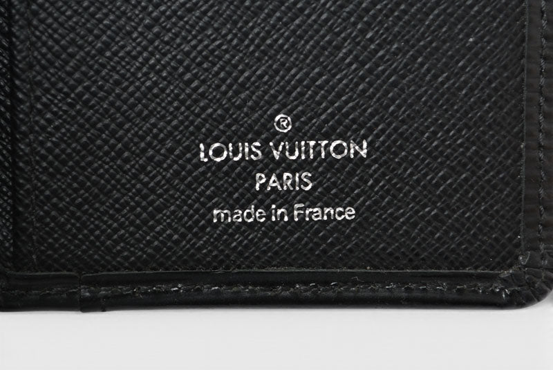 ルイヴィトン カードケース/名刺入れ LOUIS VUITTON オーガナイザー・ドゥ ポッシュ M63582 エピ ブラック【中古】