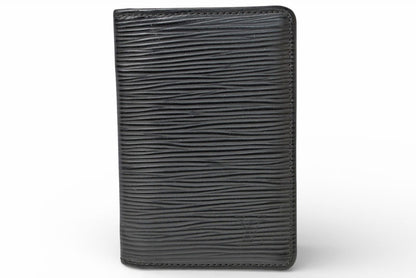 ルイヴィトン カードケース/名刺入れ LOUIS VUITTON オーガナイザー・ドゥ ポッシュ M63582 エピ ブラック【中古】