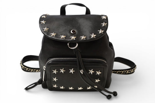 ジミーチュウ リュック/デイパック/バックパック JIMMY CHOO バッグ SUKI/スキ 2WAY ワンショルダー スタッズ ブラック【中古】