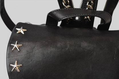 ジミーチュウ リュック/デイパック/バックパック JIMMY CHOO バッグ SUKI/スキ 2WAY ワンショルダー スタッズ ブラック【中古】