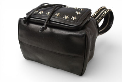 ジミーチュウ リュック/デイパック/バックパック JIMMY CHOO バッグ SUKI/スキ 2WAY ワンショルダー スタッズ ブラック【中古】