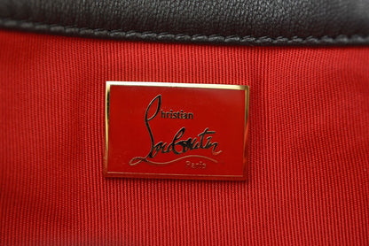 クリスチャンルブタン チェーン ミニショルダーバッグ 2way Christian louboutin スウィート チャリティ/Sweet Charity ブラック【中古】
