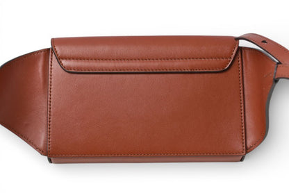 クロエ ボディバッグ/ウエストバッグ Chloe C ブラウン レザー ショルダーバッグ【中古】