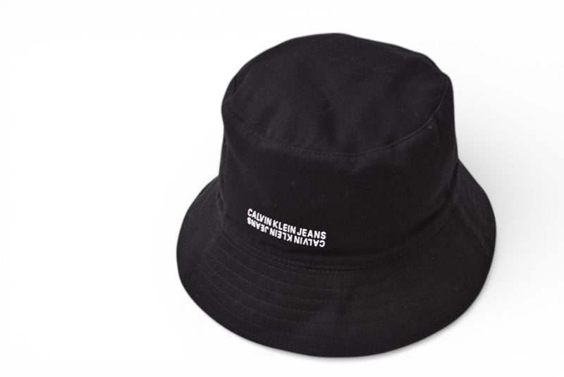 カルバンクライン Calvin Klein Jeans ハット/帽子 リバーシブル バケットハット ブラック/ホワイト 59cm【中古】