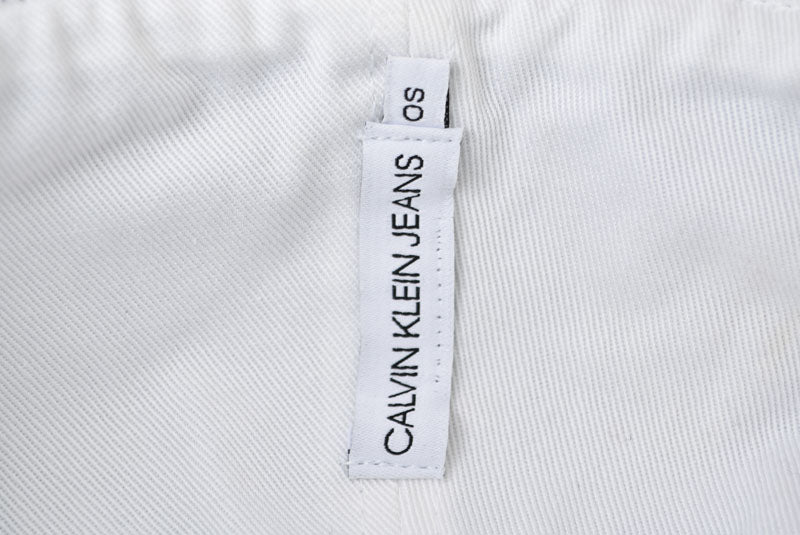カルバンクライン Calvin Klein Jeans ハット/帽子 リバーシブル バケットハット ブラック/ホワイト 59cm【中古】