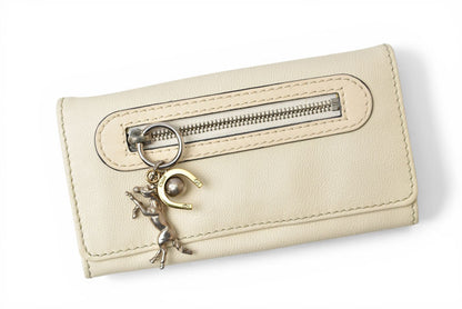 クロエ 財布/長財布 Chloe 財布 ヴィンテージ ケララ ホースチャーム オフホワイト 7AP301【中古】