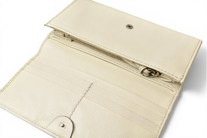 クロエ 財布/長財布 Chloe 財布 ヴィンテージ ケララ ホースチャーム オフホワイト 7AP301【中古】