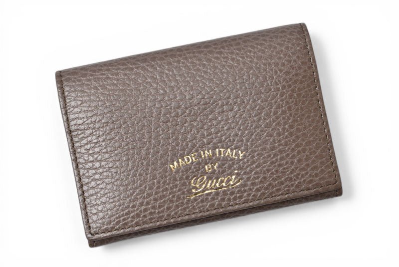 グッチ カードケース/名刺入れ GUCCI スウィング/SWING バイカラー ブラウン/ピンク 381045 【中古】