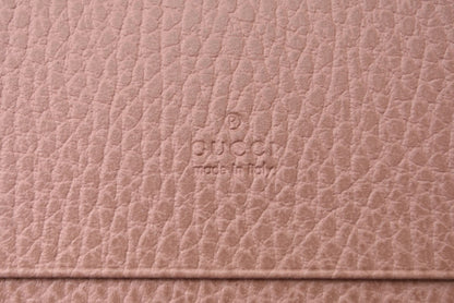 グッチ カードケース/名刺入れ GUCCI スウィング/SWING バイカラー ブラウン/ピンク 381045 【中古】