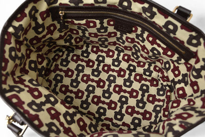 グッチ トートバッグ GUCCI ショルダーバッグ GGブラウン/ベージュ シェリーライン 137396【中古】