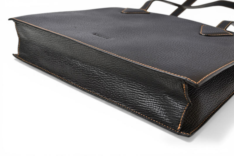 ロエベ トートバッグ ヴィンテージ A4収納可 LOEWE バッグ レザー ブラック【中古】