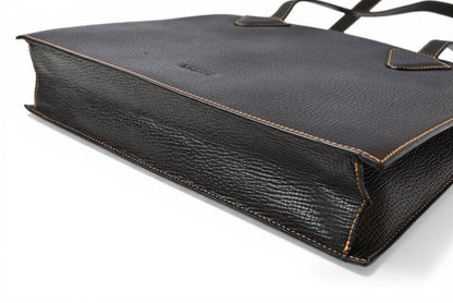 ロエベ トートバッグ ヴィンテージ A4収納可 LOEWE バッグ レザー ブラック【中古】
