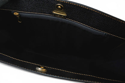 ロエベ トートバッグ ヴィンテージ A4収納可 LOEWE バッグ レザー ブラック【中古】