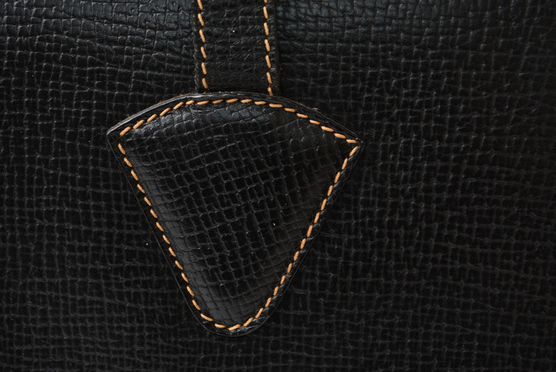 ロエベ トートバッグ ヴィンテージ A4収納可 LOEWE バッグ レザー ブラック【中古】