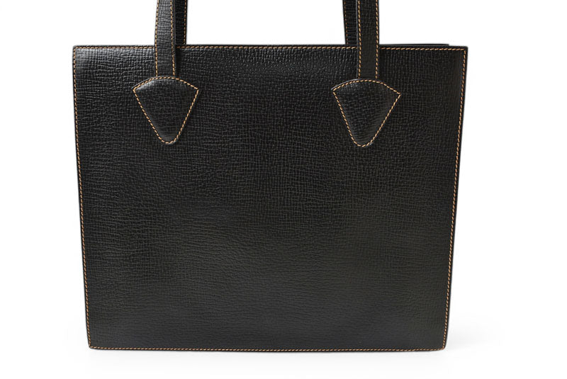 ロエベ トートバッグ ヴィンテージ A4収納可 LOEWE バッグ レザー ブラック【中古】