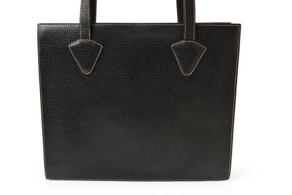 ロエベ トートバッグ ヴィンテージ A4収納可 LOEWE バッグ レザー ブラック【中古】