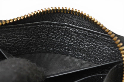 グッチ 財布 GUCCI 長財布/ロゴジップアラウンドウォレット ブラック 658691【中古】